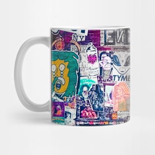 Graffiti Style SoHo Manhattan Art NYC Mug